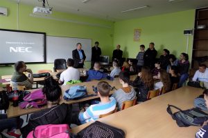 Poseta srednjoj školi u Srpskoj Crnji